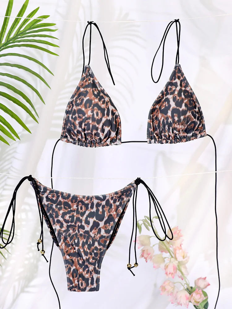 Blue Flow | String Bikini š