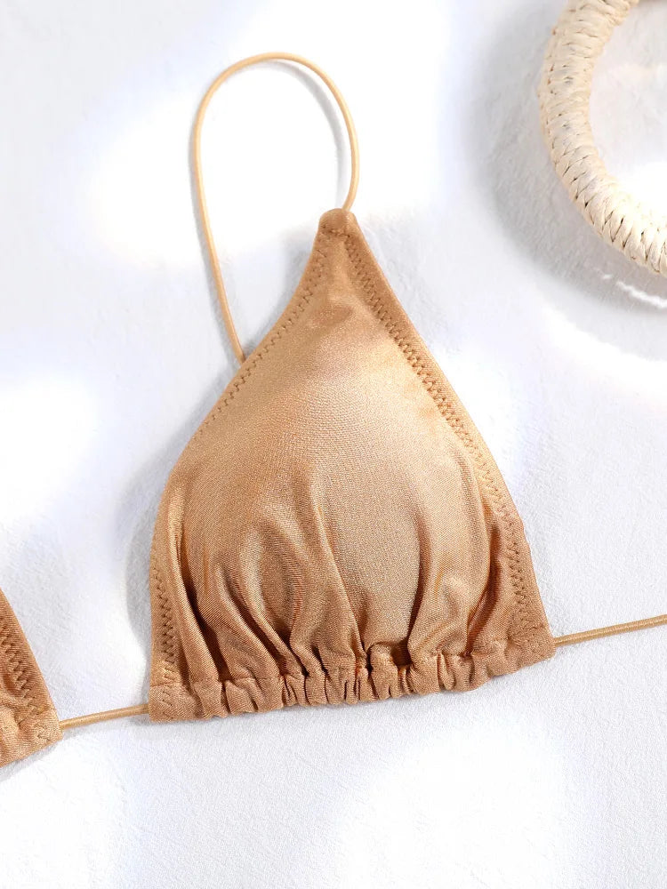 Blue Flow | String Bikini š