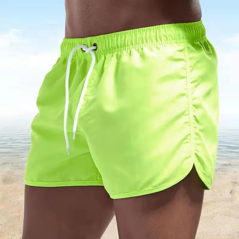 Blue Flow | Men’s Colorful Swim Shorts 🩳☀️
