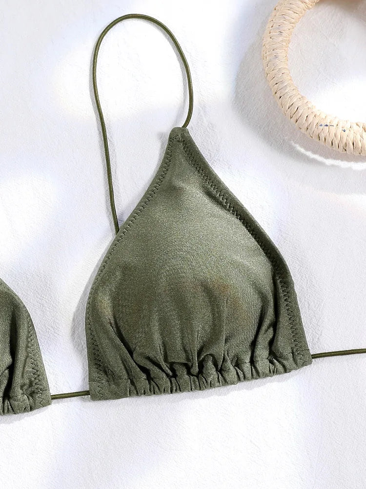 Blue Flow | String Bikini š