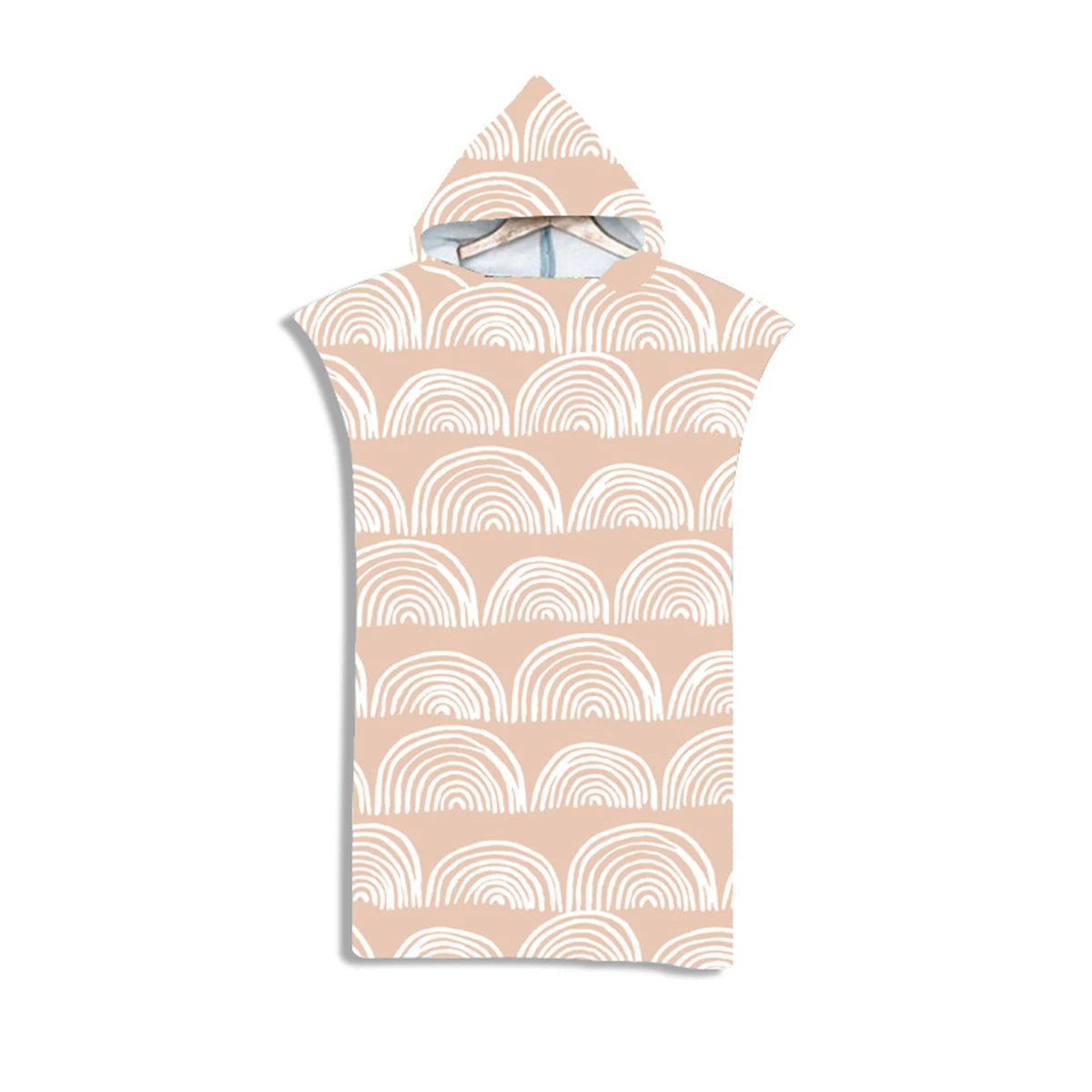 Blue Flow | Quick Dry Beach Poncho Bathrobe Cape