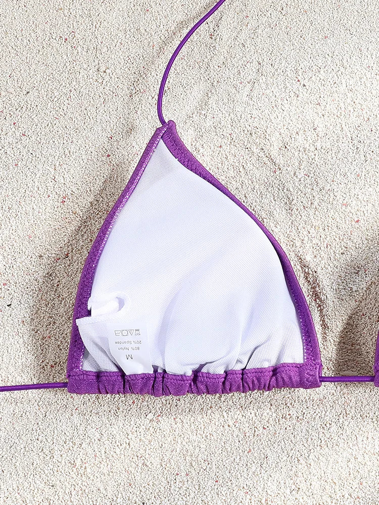 Blue Flow | String Bikini š