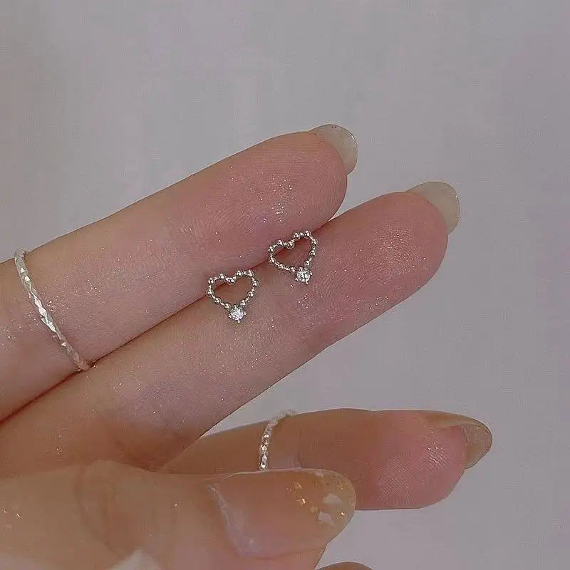 Blue Flow | Korean Cute Water Drop Crystal Earrings ๐งโจ
