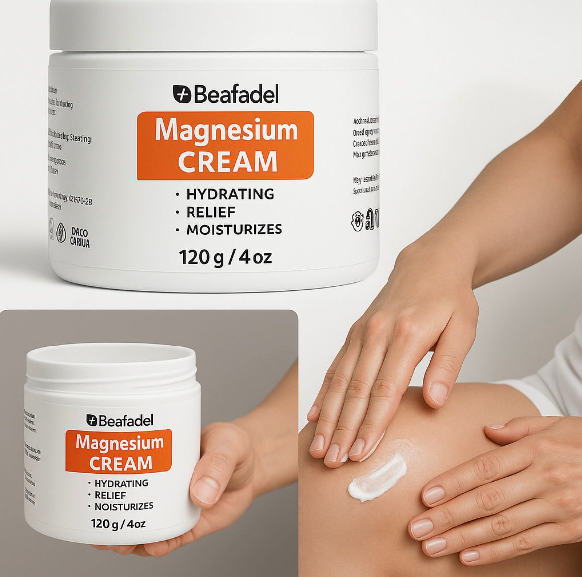 Magnesium Relief Cream – Soothe & Recover
