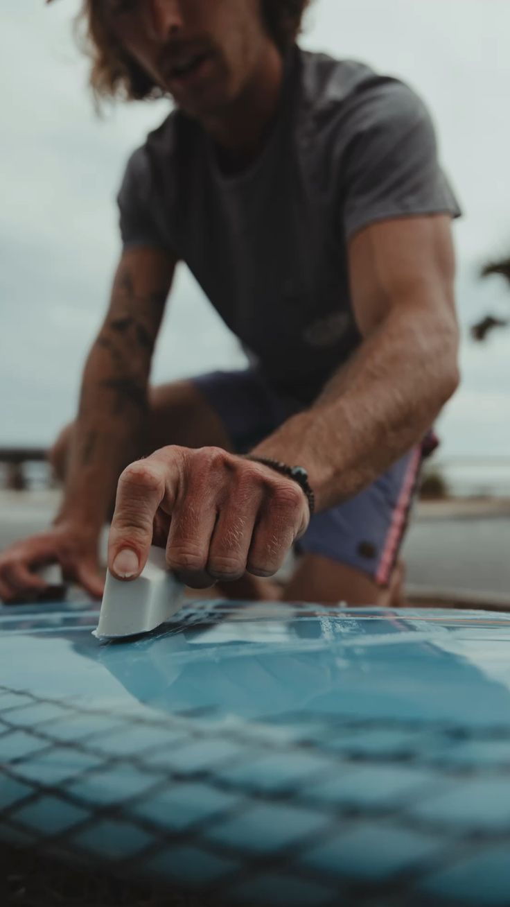 Blue Flow | High-Quality Anti-Slip Surf Wax