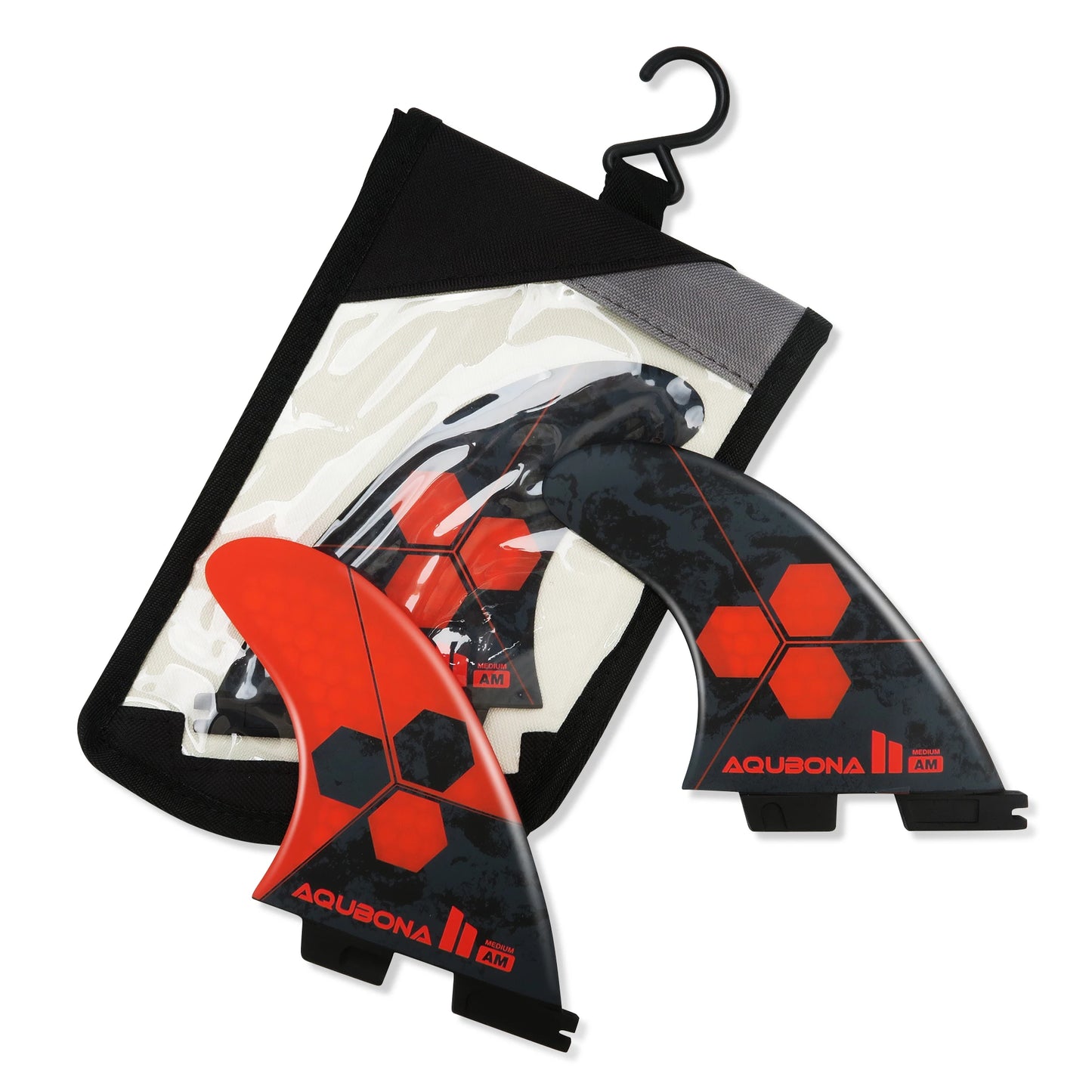 Blue Flow |  Honeycomb Fiberglass Surfboard Fins – Tri Fin Set