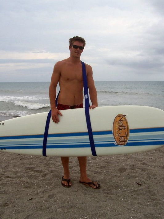 Blue Flow |  Adjustable Surfboard & SUP Shoulder Carry Strap
